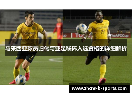 马来西亚球员归化与亚足联杯入选资格的详细解析